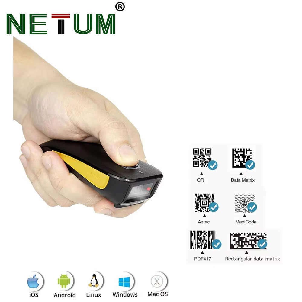 Barcode Scanner Wireless - Scanner di codici a barre Bluetooth