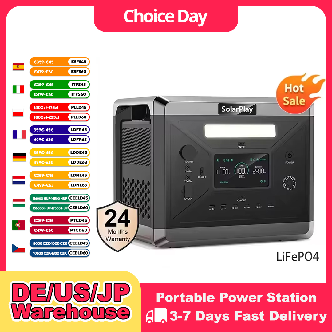 Solar Powered Charger - Centrale elettrica portatile SOLARPLAY Q2501 per