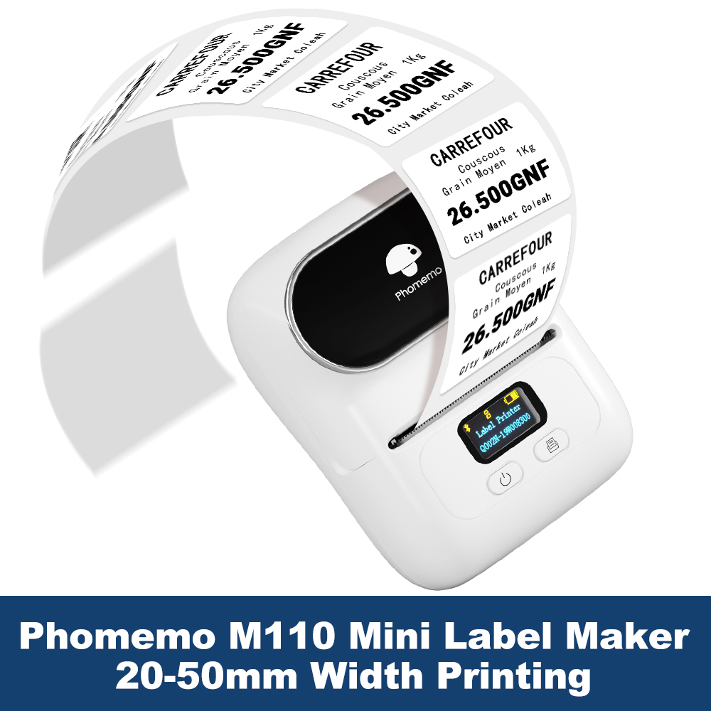 Barcode Scanner Wireless - Stampante per etichette Phomemo Stampante per