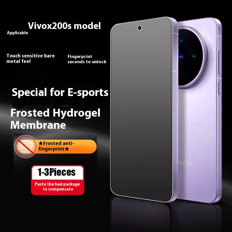Vivo X200 - Pellicola idrogel opaca a copertura totale