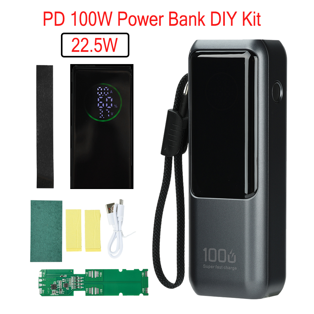 Diy Electronics Gadgets - Kit Power Bank con Ricarica Rapida