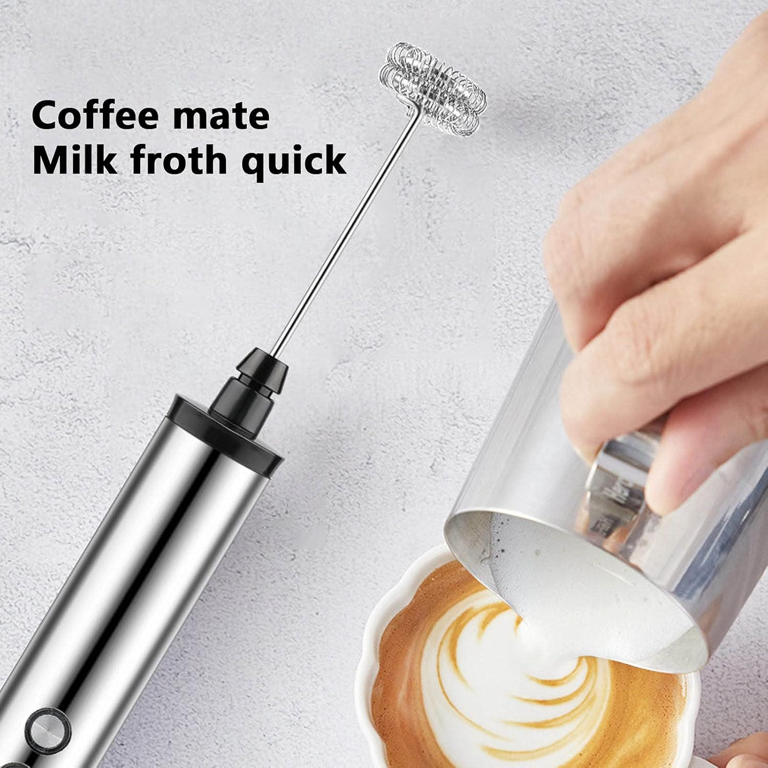 Electro Gadgets - Frullino Elettrico Portatile 3 in 1