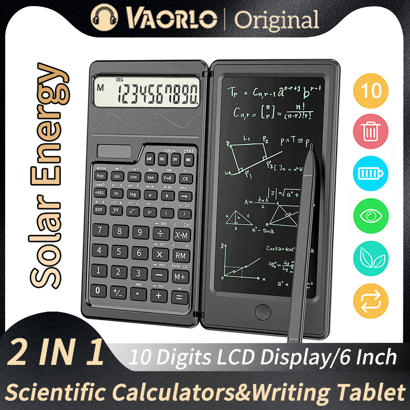 Digital Drawing Tablet - VAORLO Calcolatrici scientifiche pieghevoli 2 IN