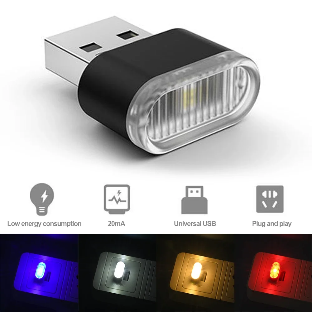 Electronics Gadgets And Accessories - Luce Colorata USB per Auto, Accessori