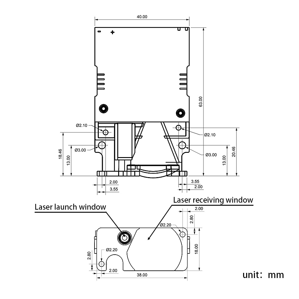 Laser Distance Measure - Nuovo Kit di Misurazione Laser SDBM-100
