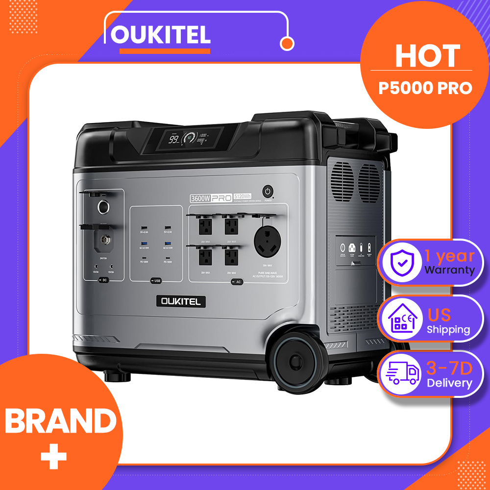 Solar Powered Charger - OUKITEL P5000 Pro, stazione di alimentazione