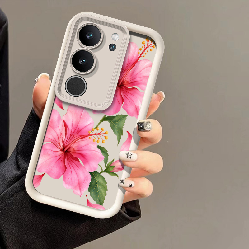 Vivo X200 - Custodia per telefono con motivo floreale