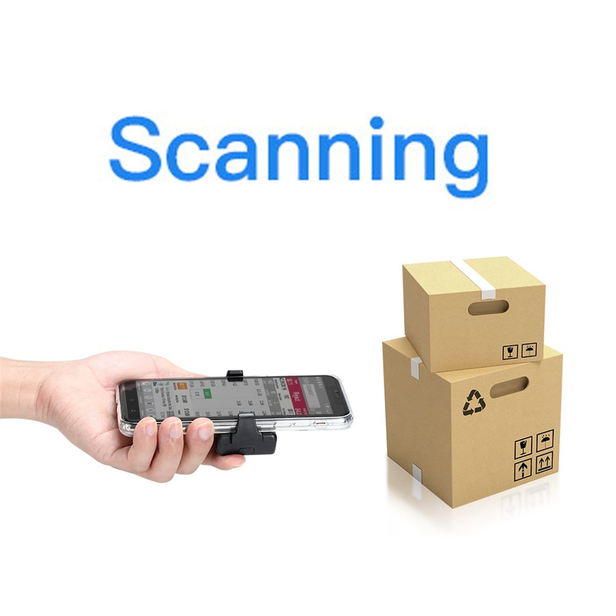 Barcode Scanner Wireless - Scanner di Codici a Barre Bluetooth