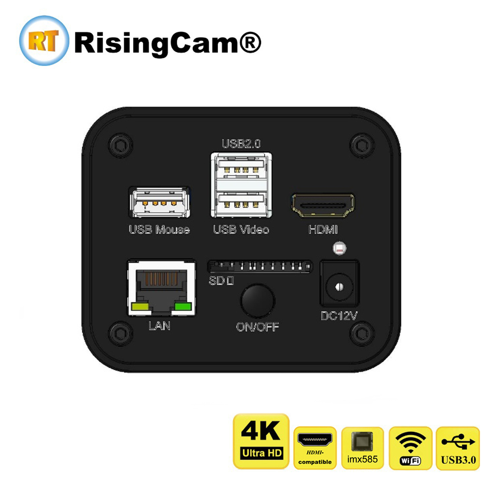 RisingCam Top 4K Ultra HD 30fp - Usb Microscope Digital recensione e prezzo