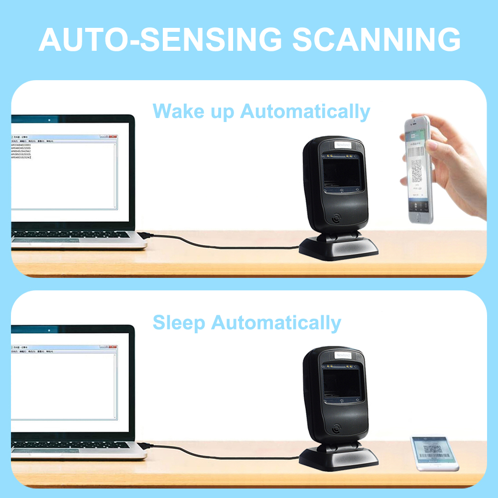 Scanner Wireless da Tavolo 2D  - Barcode Scanner Wireless recensione e prezzo