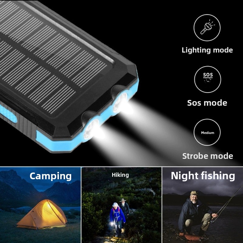 Power Bank Solare Impermeabile - Solar Powered Charger recensione e prezzo