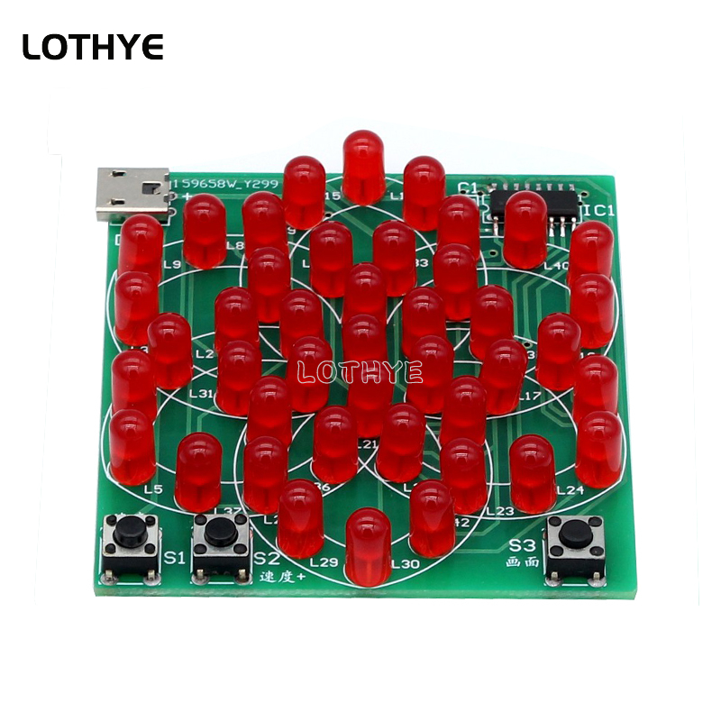 43 LED Multi Style Pattern mul - Diy Electronics Gadgets recensione e prezzo
