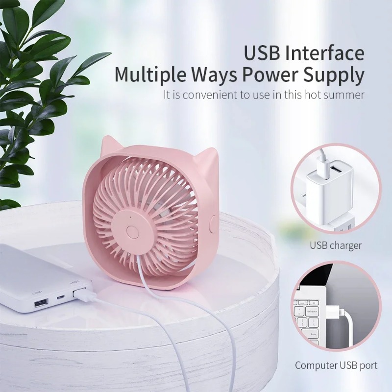 Mini ventilatore USB da tavolo - Smart Electronics Gadgets For Home recensione e prezzo