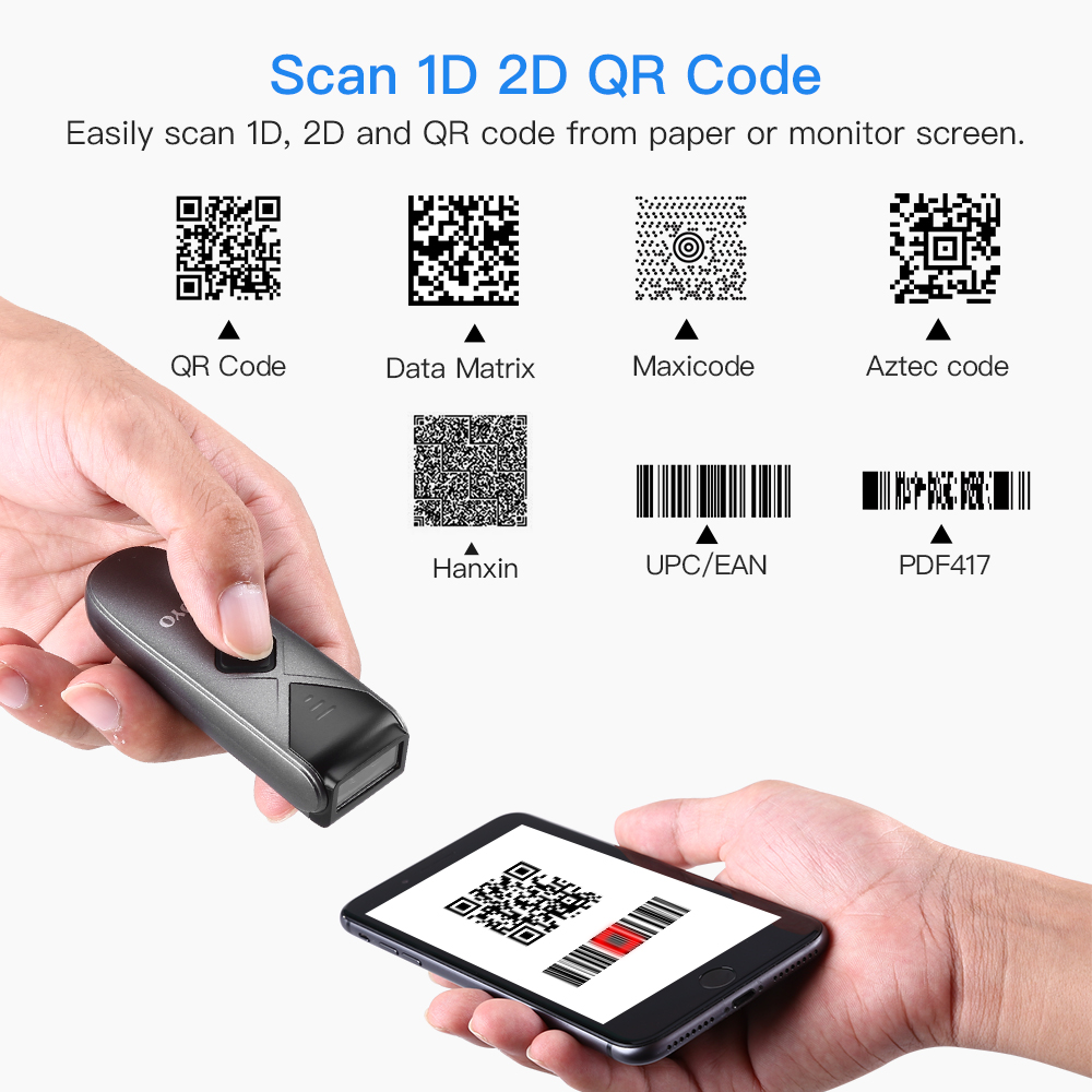 Eyoyo 2D Scanner di codici a b - Barcode Scanner Wireless recensione e prezzo