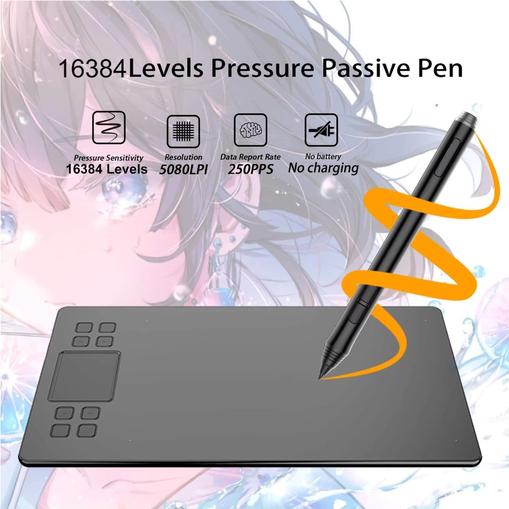 Tavoletta grafica da 10×6 poll - Digital Drawing Tablet recensione e prezzo