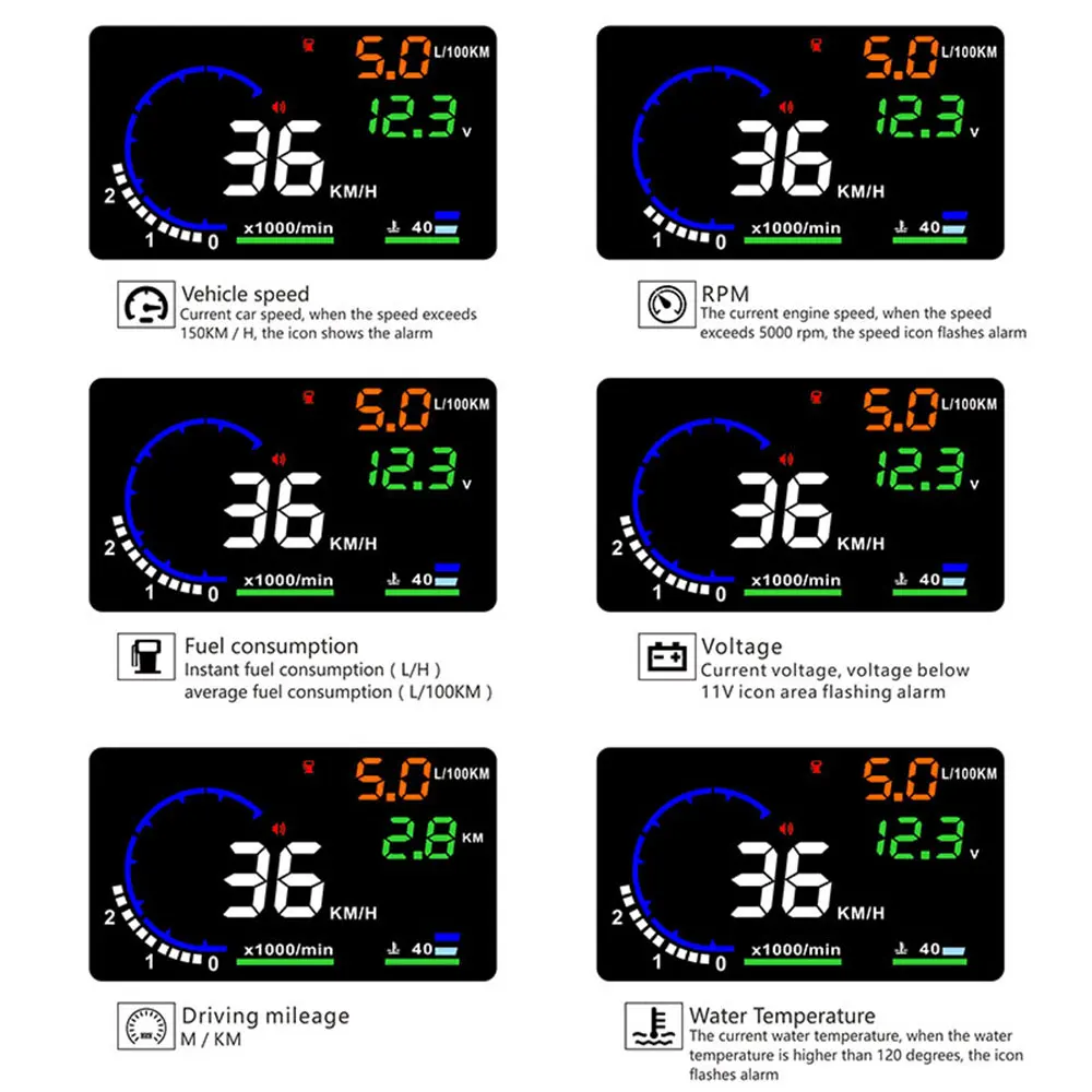Display Head-up HUD A8 OBD per - Electronics Gadgets For Car recensione e prezzo