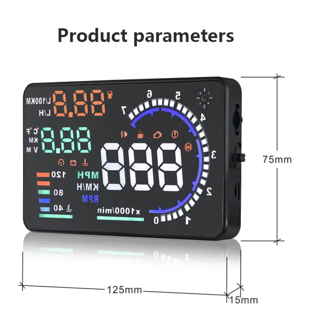 Display Head-up HUD A8 OBD per - Electronics Gadgets For Car recensione e prezzo